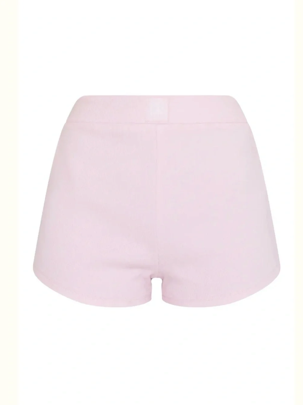 PRETTYLITTLETHING PINK SLEEP TONAL SATIN EMBLEM BOXER SHORTS